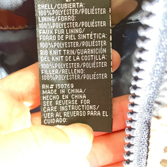 NWT Baby Boy Winter Puff Coat with Sherpa Lined Hood - Picture 5 of 5